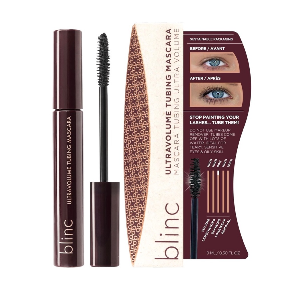 NEW Blinc Ultra Volume Tubing Mascara Black NIb